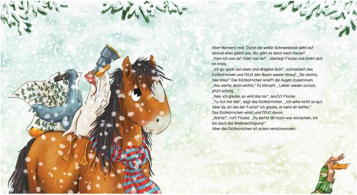 Actual product image Sagittarius:Flocke, the Christmas pony - Tue (German)