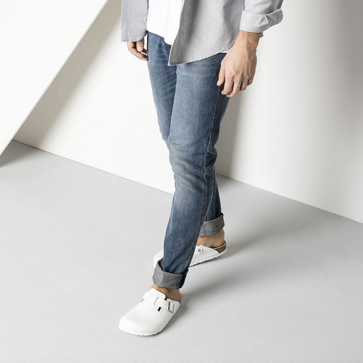 Image du produit Birkenstock Boston Super Grip Cuir Naturel Normal (44)
