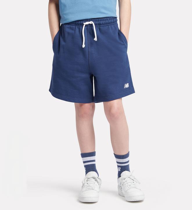 Actual product image New Balance B French Terry Small Logo Short (9, 10)