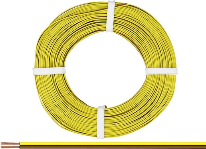 Image du produit Donau 225-380-25 Toron 2 x 0.25 mm² brun-jaune 25 m (25 m)