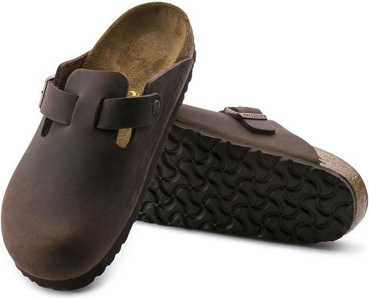 Produktbild Birkenstock Boston Nubukleder geölt Schmal (38)