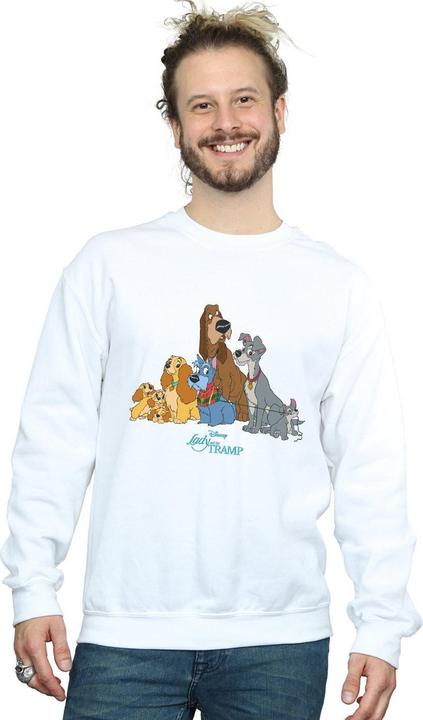 Produktbild Disney Lady And The Tramp Classic Group Sweatshirt (M)