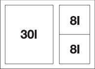 Actual product image Blanco Select II XL 60/3 (46 l)