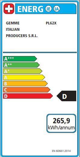 Energie-Label Lelit Mara V2 Gold