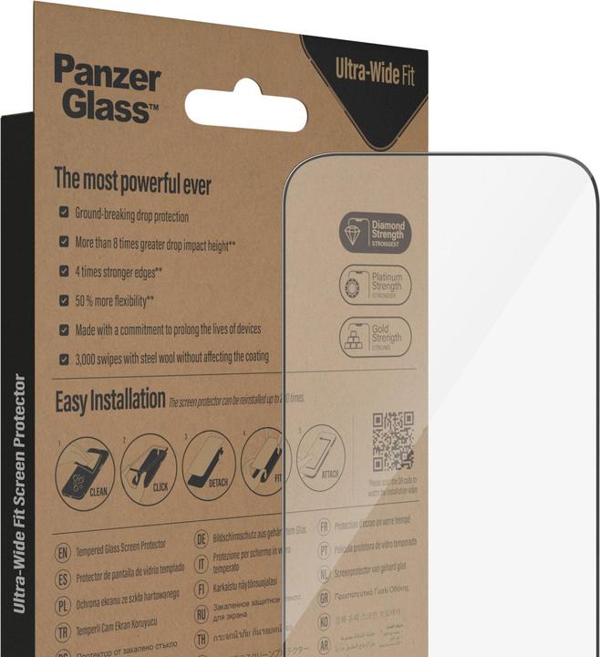 Produktbild PanzerGlass Ultra-Wide Fit (1 Stück, Apple iPhone 14 Pro)
