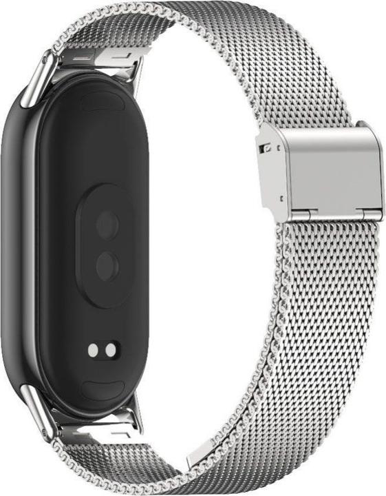 Immagine prodotto Tech MilaneseBand Cinturino per Xiaomi Smart Band 8 / 8 NFC - Argento (Acciaio inossidabile)