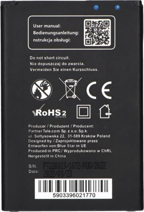 Produktbild Partner Telecom Akku Blue Star BLUE STAR PREMIUM Akku für LG K8 (2018) 2800 mAh