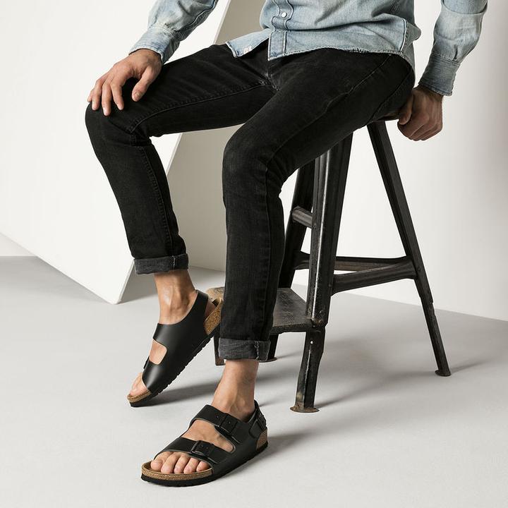 Produktbild Birkenstock Milano Naturleder Normal (43)