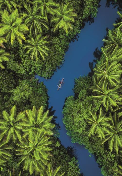 Produktbild Clementoni Puzzle 500 Tropical Aerial View