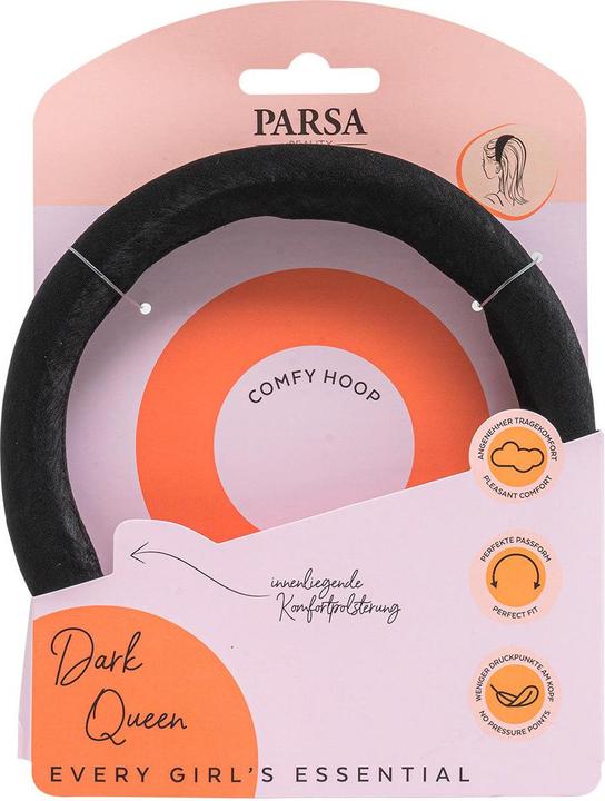 Parsa Beauty Haarreif Dark Queen