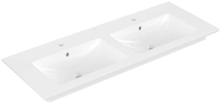 Immagine prodotto Villeroy & Boch Mobile V&B lavabo doppio VENTICELLO 1300x500mm, con ÜL bianco (500 mm, 1300 mm)