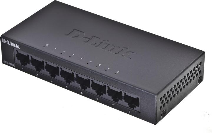 Actual product image D-Link DGS-108GL (8 Ports)