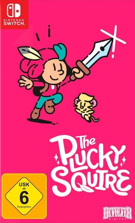 Actual product image Devolver The Plucky Squire (Der kühne Knappe) - Deluxe Edition (Switch, DE)