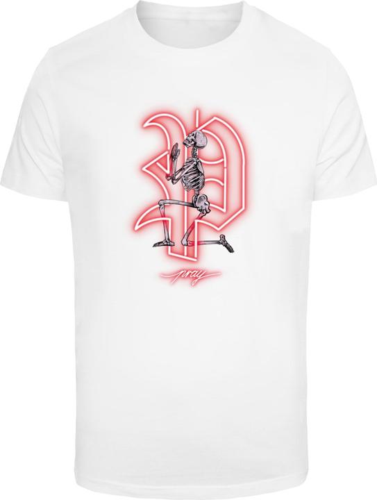 Mister Tee MisterTee Pray Neon Skull Tee - 192091