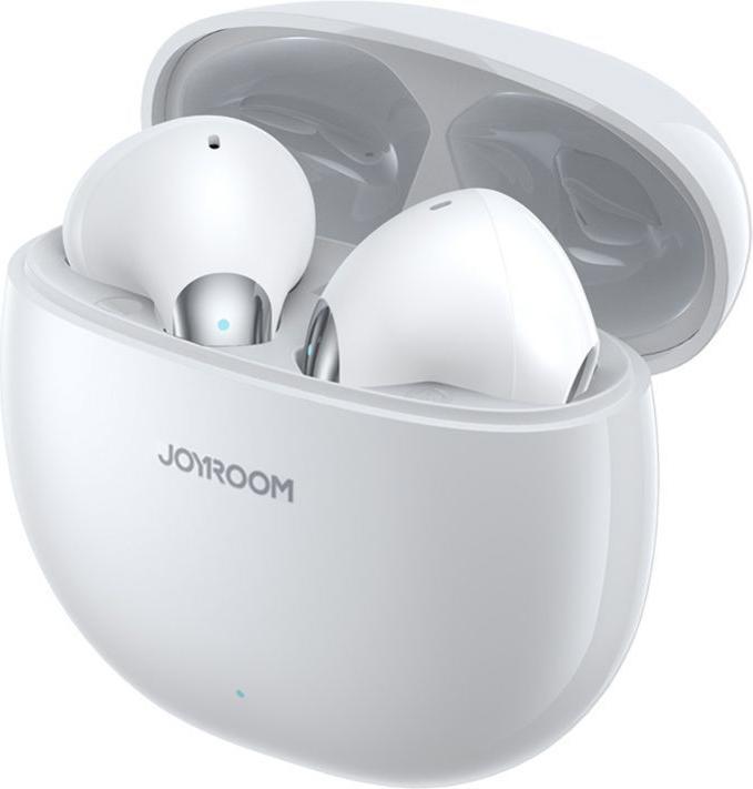 Actual product image Joyroom Jpods Series JR-PB1 True Wireless Dual-Mic ENC Headphones - White (ANC, 8 h, Cable)