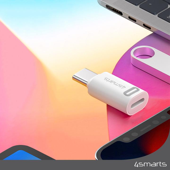 Actual product image 4smarts Lightning – USB type C (0.01 m, USB 2.0)