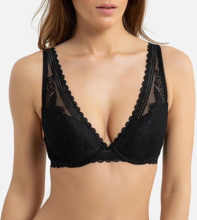 Image du produit La Redoute Collections Soutien-gorge en dentelle foulard en matière recyclée (80 C)