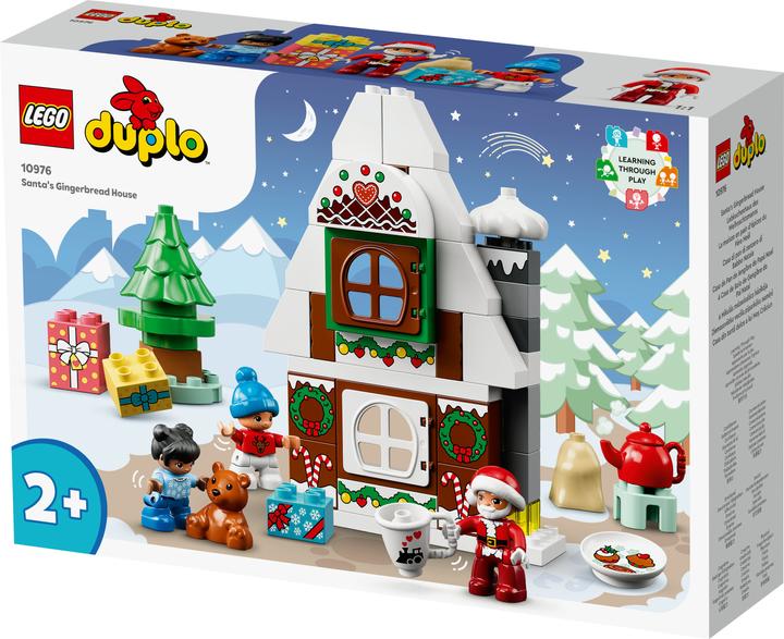 Image du produit LEGO Maison en pain d'épice avec le Père Noël (10976)