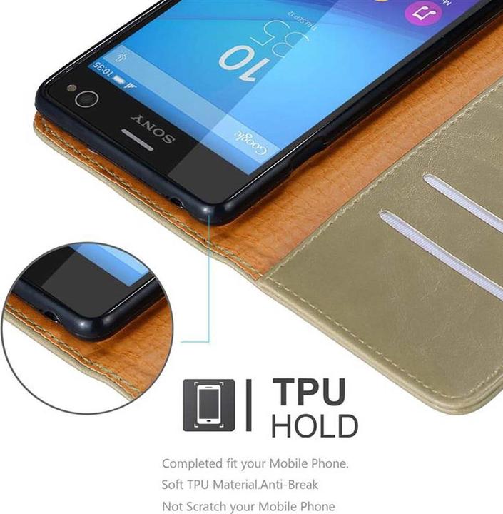Actual product image Cadorabo Book Luxury Cover (Sony Xperia C4)