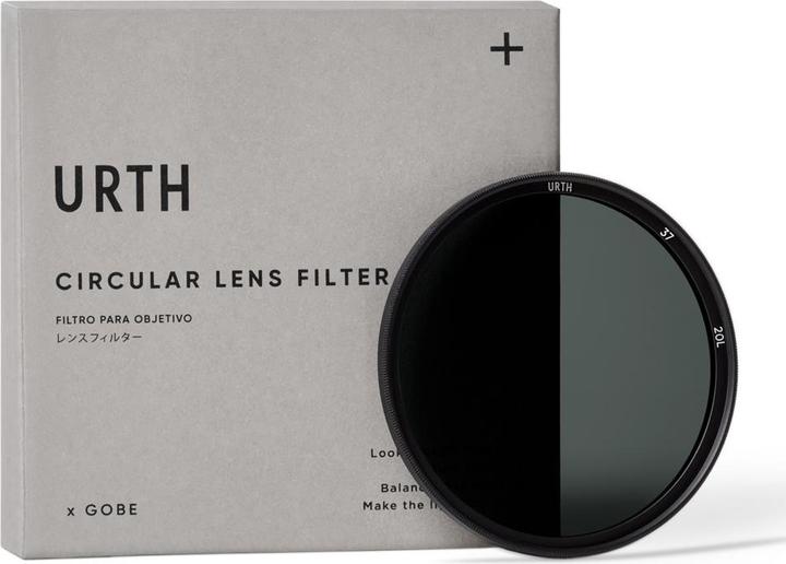Actual product image Urth 37mm ND8 (3 Stop) Lens Filter (Plus+) (Graduated neutral density filter, 37 mm)