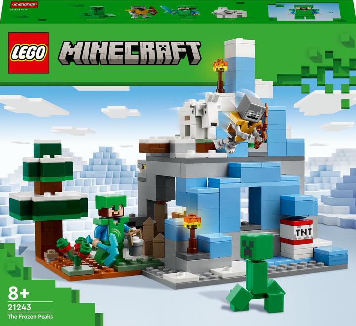 Produktbild LEGO Die Vereisten Gipfel (21243, LEGO Minecraft)
