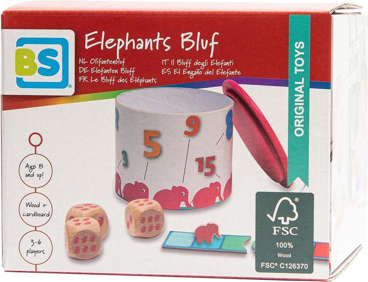 Produktbild BS Spiel 'Pinke Elefanten' (Deutsch, Französisch, Italienisch, Englisch)