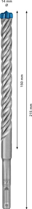 Actual product image Bosch Professional Zubehör Expert SDS plus-7X hammer drill, 14 x 150 x 215 mm (14 millimetres)