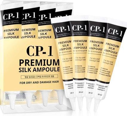 CP-1 Esthetic House Premium Silk Ampoule Keratin Silk Hair Ceramide Treatment Protein Repair
