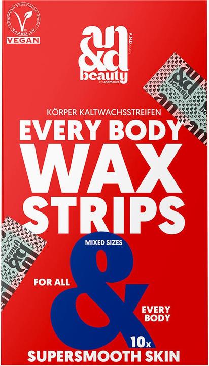 Immagine prodotto A.N.D. beauty Every Body Wax Strips Set (28 x)