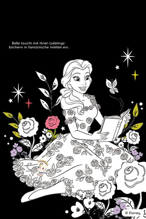 Actual product image Panini Disney Princess: My great colouring magic