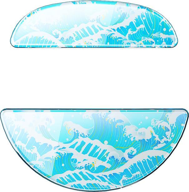 Actual product image Lamzu Glass Skates - Atltantis OG V2