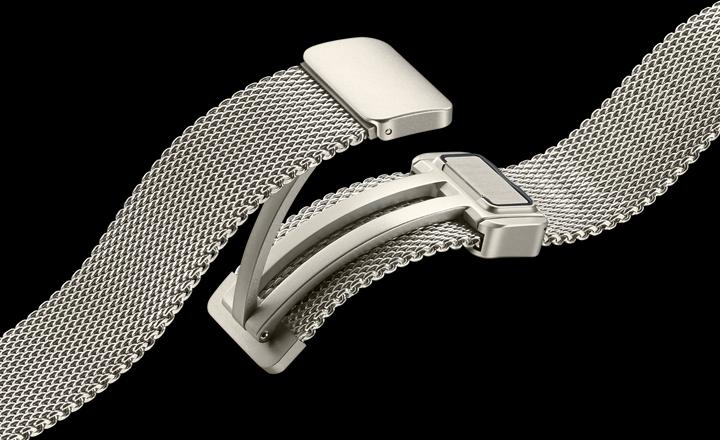 Actual product image Samsung Milanese Strap (40 mm, Stainless steel, Galaxy Watch6)