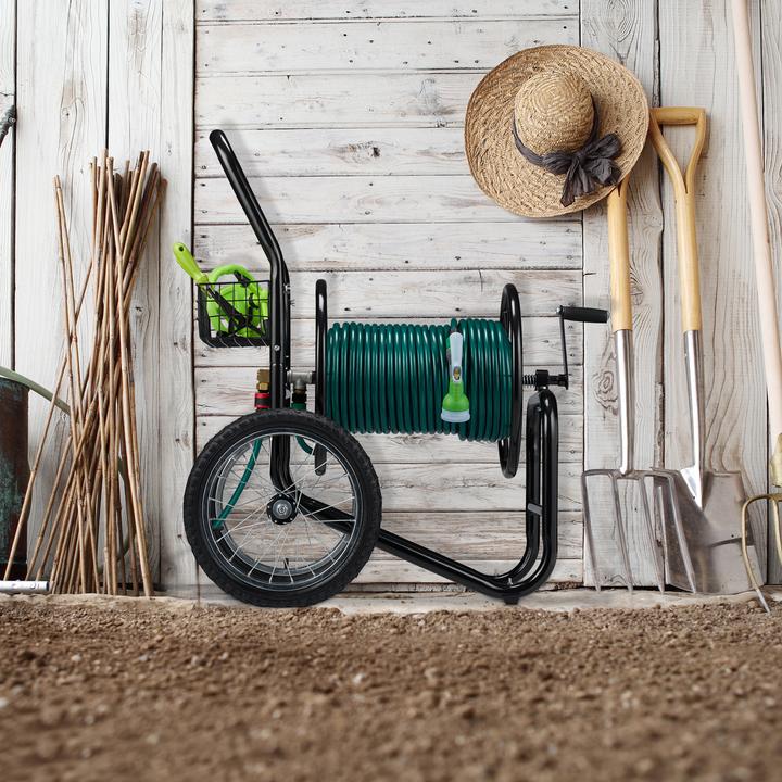 Image du produit Relaxdays Chariot pour tuyau, tambour mobile (90 m)