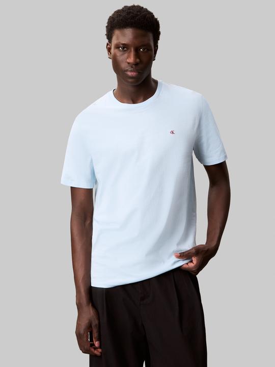 Actual product image Calvin Klein Jeans Ss Smooth Cttn Solid Crewnk Tee (XXL)