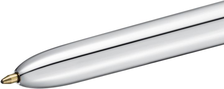 Produktbild Bic 4-Farb-Druckkugelschreiber ® 4 Colours® Shine, 0,4 mm, sort.Tubo-Display 20St (Multicolor, 20 x)