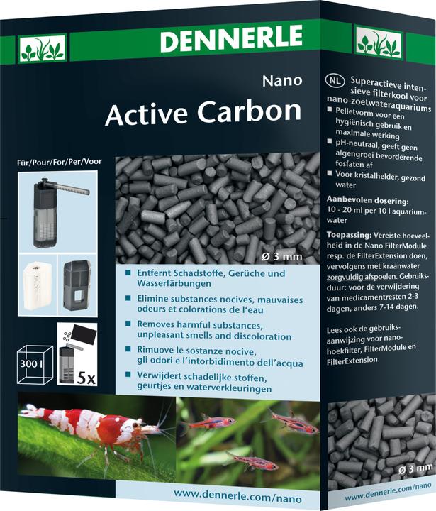 Dennerle Nano ActiveCarbon (Innenfilter, Süsswasser, Salzwasser)