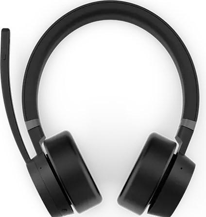 Actual product image Lenovo Go Wireless ANC Headset w/ Charging Stand MS Teams (Wireless, Cable, USB-C)