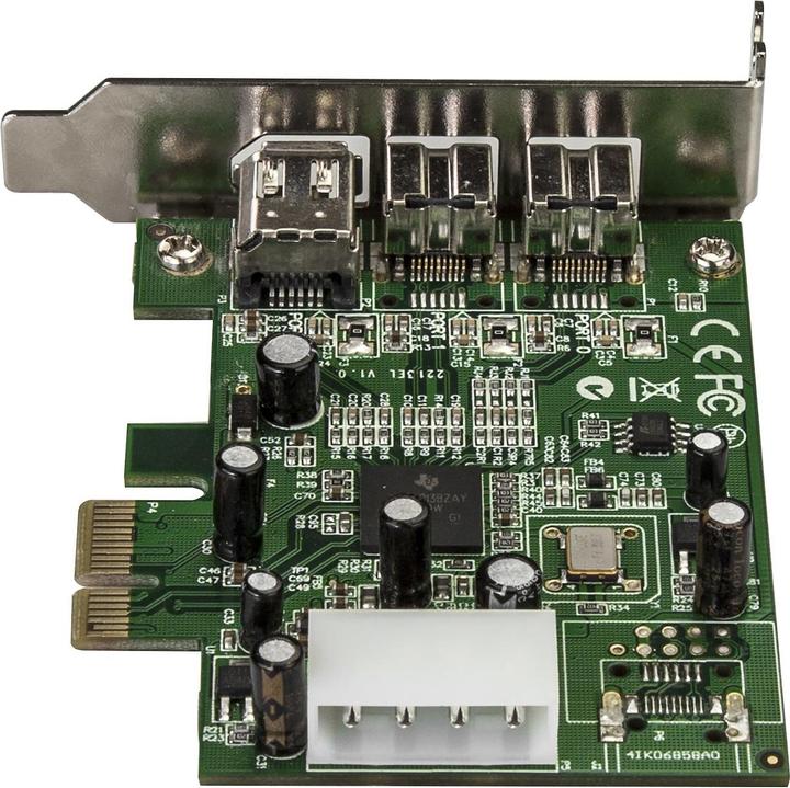 Produktbild StarTech 3 Port Low Profile PCIe FireWire Adapter