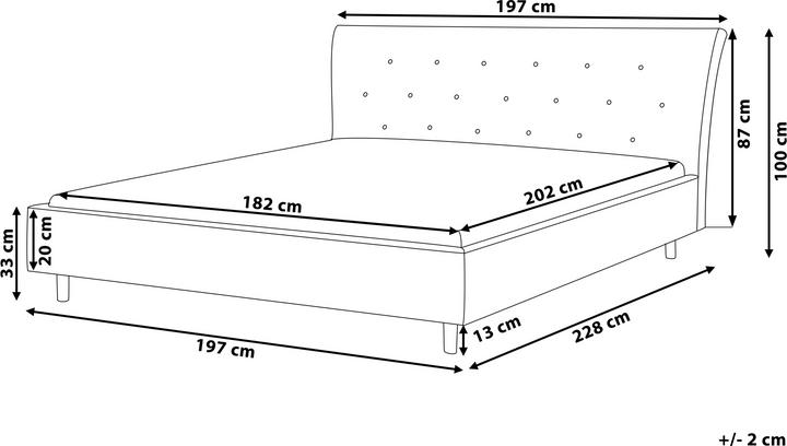 Produktbild Beliani Saverne (180 x 200 cm)