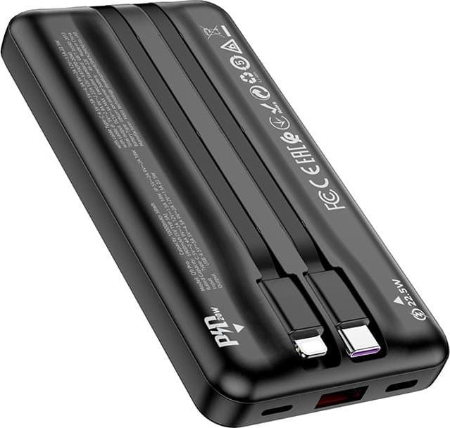 Actual product image Hoco Q9 Powerbank incl. cable (10000 mAh, 20 W)
