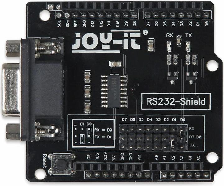Actual product image Joy-it Interface RS232 Shield for Arduino