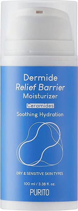 Actual product image Purito Dermide Relief Barrier Moisturizer Moisturizing And Regenerating Face And Body Cream 100Ml (Body cream, 100 ml)