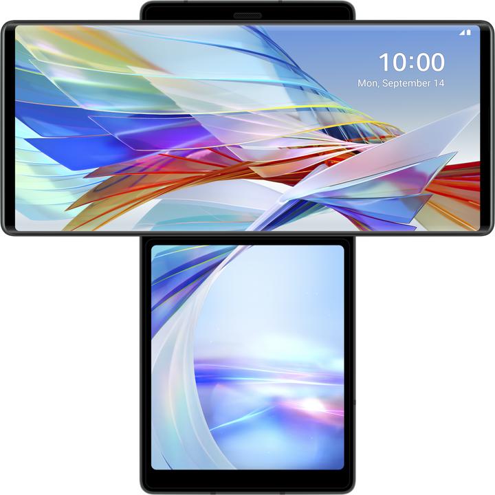 Image du produit LG Wing (128 Go, Aurora Gray, 6.80", Double SIM hybride, 64 Mpx, 5G)