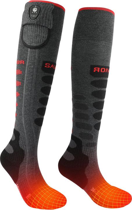 Produktbild Savior beheizbare Ski-Socken Bluetooth Montreal inkl. Akku (42 - 44)