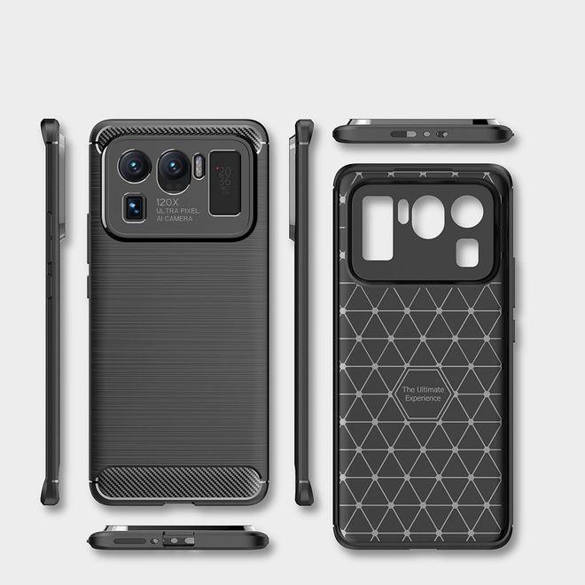 Produktbild MU Style Carbon Fiber TPU Softcase Series (Xiaomi Mi 11 Ultra)