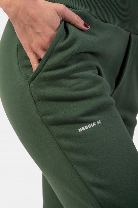 Immagine prodotto Nebbia High-Waist Loose Fit Sweatpants "Feeling Good" 409 dark green (XS)