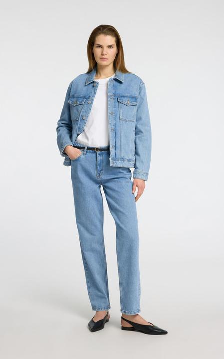 Produktbild Selected Femme Hellblaue Straight Fit Jeans (W26/L32)