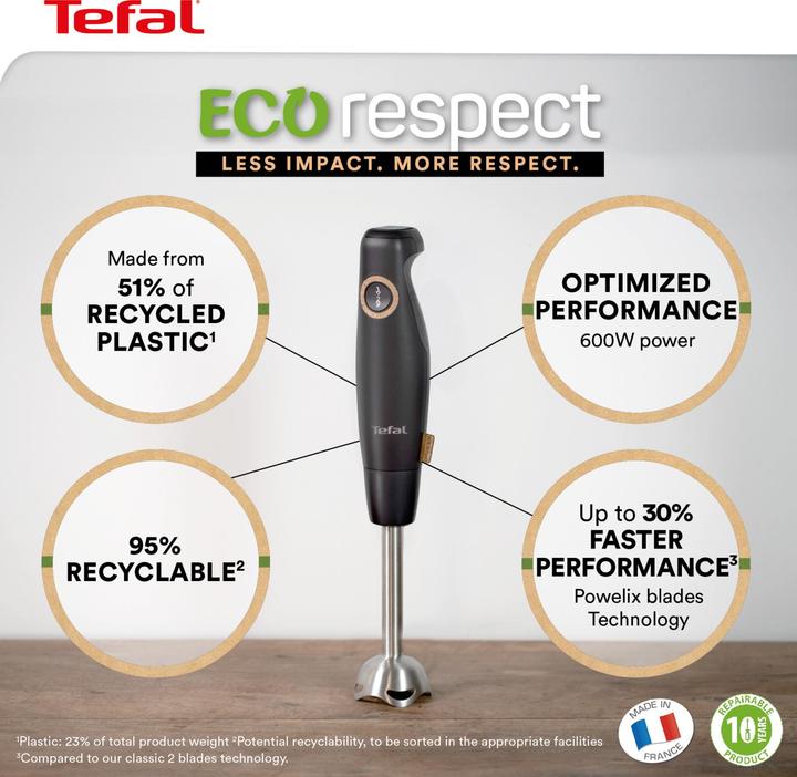 Produktbild Tefal HB 46 E 838 Eco Respect Stabmixer (EU-Stecker)