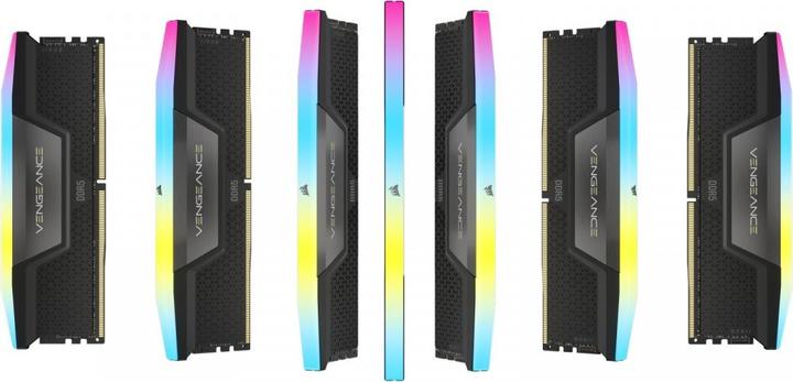 Productafbeelding Corsair D532GB 6000-36 Vengeance RGB bk K2 COR (2 x 16GB, 6000 MHz, DDR5 RAM, DIMM 288 pin)