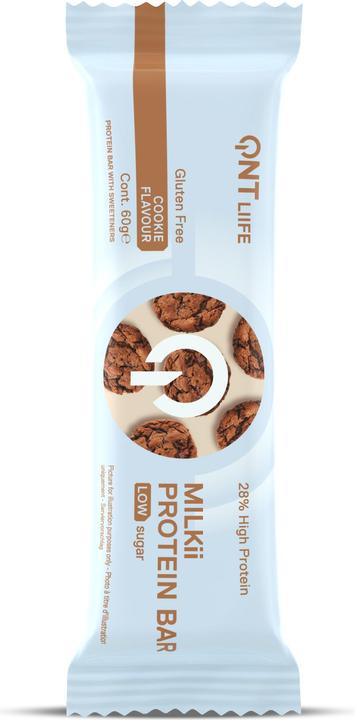 Actual product image QNT Milkii Protein Bar 12x60g (Cookie, 12 pcs., 720 g)